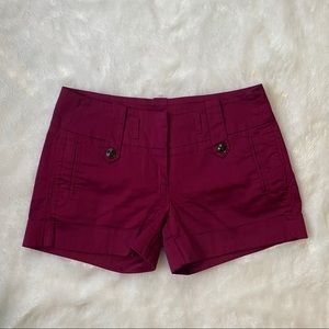 🌟2 FOR $10🌟 XOXO burgundy shorts